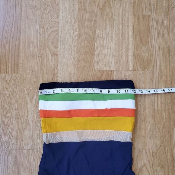 🌅 ROBIN PICCONE 🌅 'Casey' Colorblock Striped One Piece Swimsuit - [size 4] - Picture 9 of 12